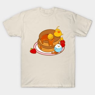 Pancakes day for birdies T-Shirt